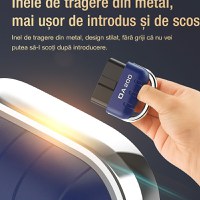 Tester Diagnoza Auto OBD2 Techstar DA200 cu Aplicatie AI, Resetare Coduri Eroare, Date in Timp Real, Compatibil - 8