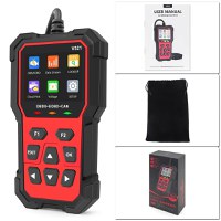 Tester Diagnoza Multimarca Techstar V521, Scanner OBD2 EOBD CAN, Citeste peste 4000 coduri eroare, ARM 32-bit Cortex-M - 5