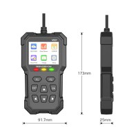 Tester Diagnoza Multimarca Techstar V521, Scanner OBD2 EOBD CAN, Citeste peste 4000 coduri eroare, ARM 32-bit Cortex-M3 - 2