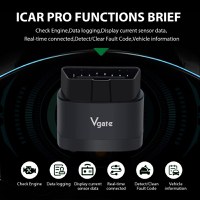 Tester Diagnoza Vgate iCar Pro 2S BT5.0 OBD2 EOBD Scanner, Compatibil cu Vehicule Noi cu Energie Alternativa - 7