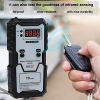 Tester Digital de Frecventa pentru Telecomenzi Auto Techstar, Inalta Precizie, 100M HZ to 1G HZ, IR, Lumina LED - 8