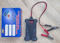 Tester Digital pentru Baterii Auto 12V Techstar® cu Voltmeter si Analizor al Sistemului de Incarcare al Alternatorului - 6