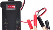 Tester Digital pentru Baterii Auto 12V Techstar® cu Voltmeter si Analizor al Sistemului de Incarcare al Alternatorului