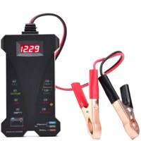 Tester Digital pentru Baterii Auto 12V Techstar® cu Voltmeter si Analizor al Sistemului de Incarcare al Alternatorului - 1