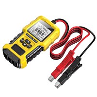 Tester Inteligent de Baterii Foxsur FBT-300, 12V/24V, pentru Auto si Motociclete, cu Ecran LCD 2.7", Compatibil - 1