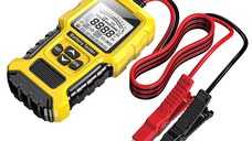 Tester Inteligent de Baterii Foxsur FBT-300, 12V/24V, pentru Auto si Motociclete, cu Ecran LCD 2.7