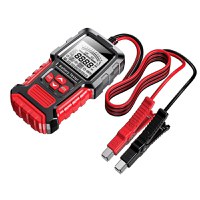 Tester Inteligent de Baterii Foxsur FBT-300, 12V/24V, pentru Auto si Motociclete, cu Ecran LCD 2.7", Compatibil - 2