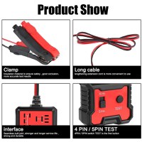 Tester pentru Relee Auto cu Indicator LED, Techstar® CNBJ707, Compatibil 4 si 5 Pini - 8