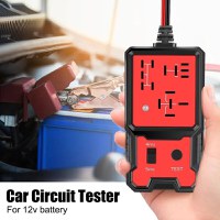 Tester pentru Relee Auto cu Indicator LED, Techstar® CNBJ707, Compatibil 4 si 5 Pini - 5