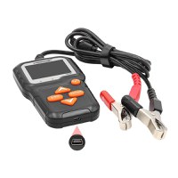 Tester Profesional pentru Baterii Auto si Moto KONNWEI KW650, 6-16V, cu Ecran Color 2.4", Analiza Grafica, tiparire - 1