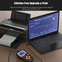 Tester Profesional pentru Baterii Auto si Moto KONNWEI KW650, 6-16V, cu Ecran Color 2.4", Analiza Grafica, tiparire - 10