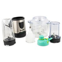 Tocator (Chopper) multifunctional (4 in 1) Zass ZMCH 02, negru-argintiu - 4