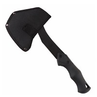 Topor multifunctional Double Axe, otel, 35 cm, teaca inclusa - 5