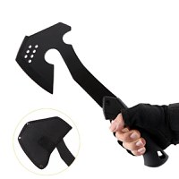 Topor multifunctional Double Axe, otel, 35 cm, teaca inclusa - 6