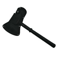 Topor Survivor, Hammer Fall, otel inoxidabil, negru, 39 cm, teaca inclusa - 5