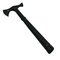 Topor Survivor, Hammer Fall, otel inoxidabil, negru, 39 cm, teaca inclusa - 1