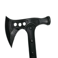Topor Survivor, Hammer Fall, otel inoxidabil, negru, 39 cm, teaca inclusa - 6