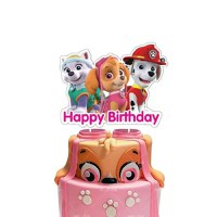 Topper Patrula catelusilor / Paw Patrol pentru tort REDQUIT, rosu - 1