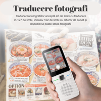 Traducator inteligent Vocal Digital Bidirectional cu peste 137 Limbi Online si Offline,Translator in timp real,voce-text - 10