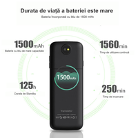 Translator inteligent Vocal Digital Bidirectional cu peste 137 Limbi Online si Offline,Traducator in timp real,voce,text - 6