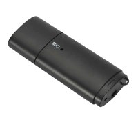 Transmitator receptor auto Techstar® M128, Bluetooth 5.0, Port USB, AUX 3.5 mm, Conectare la sistemul audio auto, Negru - 5