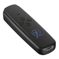 Transmitator receptor portabil 2 in 1 Techstar® M27, Compatibil Bluetooth 5.0, Reincarcabil, USB, AUX 3.5 mm, TV, PC - 7