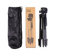 Trepied cu telecomanda si suport pentru telefon, 103 cm, negru - 2