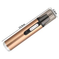 Trimmer 2 in 1 pentru nas, urechi, barba si perciuni, reincarcabil, compact ABYZ - 4