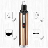 Trimmer 2 in 1 pentru nas, urechi, barba si perciuni, reincarcabil, compact ABYZ - 1
