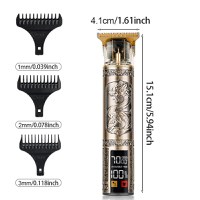 Trimmer Tuns Profesional MRG MLS5, Display LCD, Pentru Contur, Corporal - 4