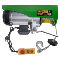 Troliu electric palan procraft tp1000,1600w, cu kit montare greutate 1000kg - 4