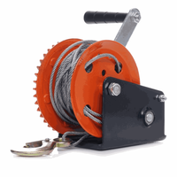 Troliu manual cu manivela, Kraft&Dele, 10 m, 544 kg, KD1311 - 8