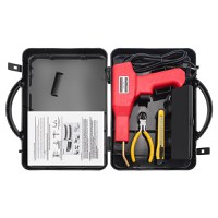 Trusa Profesionala de Sudat Plastic cu Pistol pentru Repararea Fisurilor, 50W, 200 Capse, Inclusiv Geanta de Transport - 6