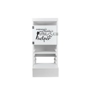 Turn de activitati multifunctional Learning Tower 2 in 1, gri deschis - 2