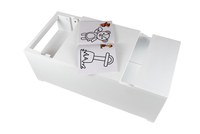 Turn de activitati multifunctional Learning Tower 2 in 1, gri deschis - 4