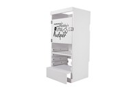 Turn de activitati multifunctional Learning Tower 2 in 1, gri deschis - 1