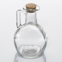 Ulcior sticla, manual, dop pluta, capacitate 160ml, transparent - 1