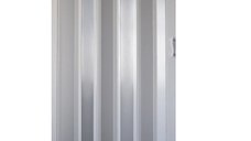 Usa plianta Vista Flex, material pvc, culoare Alb fume, 85x203cm