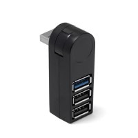 USB Hub Techstar® HB3, 3.0 High Speed, 1 Port USB 3.0, 2 Port USB 2.0, Conexiune USB 3.0 de mare viteza, Compact - 2