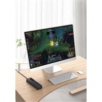 USB Hub Techstar® HB7, 3.0 High Speed, 7 Port USB 3.0, Buton On/Off, Conexiune USB 3.0 de mare viteza - 5