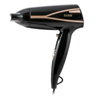 Uscator de par Travel Zass ZHD 04, negru-gold - 5