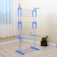 Uscator Vertical Mobil si Pliabil pentru Rufe cu Suport pentru Umerase - inaltime 173cm - 2