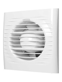 Ventilator baie VentEurope EASY100, diametru 100 mm, debit 97 mc/h, IP24, 14W, silentios, economic, Alb - 5