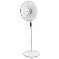 Ventilator cu picior ajustabil si telecomanda Zass ZFTRA 1608, alb - 2