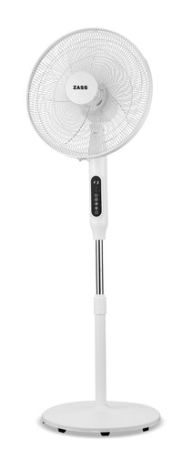Ventilator cu picior si telecomanda Zass ZFTR 04, alb - 5