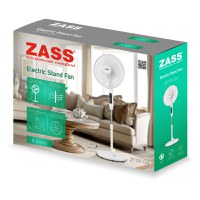 Ventilator cu picior si telecomanda Zass ZFTR 04, alb - 4