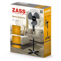 Ventilator cu picior Zass ZF 1604, negru - 2