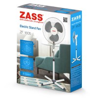 Ventilator cu picior Zass ZF 1605, alb - 2