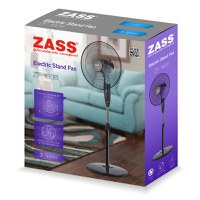 Ventilator cu picior Zass ZF 1606, negru - 1