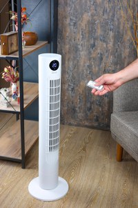 Ventilator turn Zilan ZLN1023, display LED, Timer, 3 trepte de viteza, 3 moduri presetate, 60W - 9